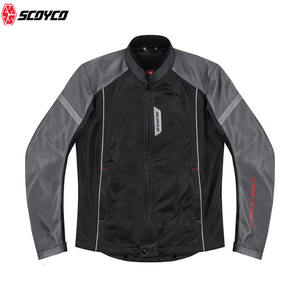 Veste Softshell réfléchissante pour motards vintage d'été, coupe-vent, course en plein air, veste de <span class=keywords><strong>moto</strong></span> personnalisée pour hommes - Product Image 3
