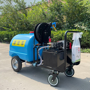 High Pressure Cleaner 100 Gal Water Tank 6 Hp Diesel Powered Adjustable Pressure Commercial Outdoor Cleaning Machine - Product Image 4