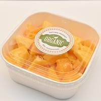 Aangepaste fruit- en groente-etiketten voor verse sapdozen, milieuvriendelijk, waterbestendig, zelfklevend sticker voor fruit