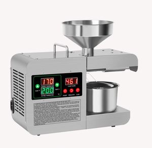 T2C Stainless Steel Automatic Cold Hot Pressing Multi-<b>Oil</b> New Home/Commercial Peanut <b>Oil</b> Press <b>Machine</b> - Product Image 3