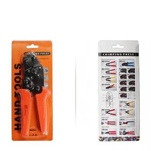 Sn-28b <b>Mini</b> European Style Terminal Crimping <b>Pliers</b> High Carbon Steel Front Entry Wire Size 16 Awg - Product Image 5