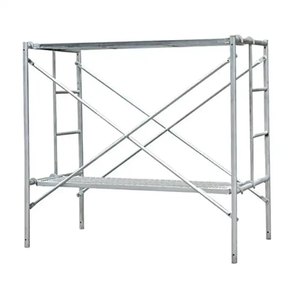 นั่งร้านเหล็กชุบสังกะสีแบบโครงเหล็ก H ยี่ห้อ OEM Mason สำหรับงานก่อสร้าง - Product Image 2