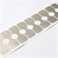 Ruban en tissu conducteur isotropique ultra-mince 0,05 mm pour axes XYZ, blindage EMI haute densité plaqué Cu/Ni pour l'intégrité du signal PCB