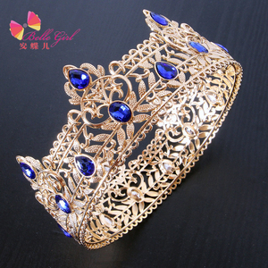 BELLEWORLD Europe and America Gold <strong>Crowns</strong> for Men Hot Selling <strong>king</strong> and Queen Chair with <strong>Crown</strong> Luxury <strong>king</strong> <strong>Crown</strong> Men - Product Image 1