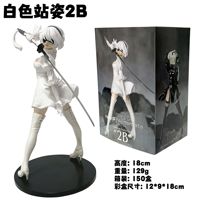 9 Styles 15CM NieR Automata 2B 9S Figurines Manga Sexy de Filles, Statues de Dessins Animés, Figurines de Collection en PVC, Figurines d'Anime, Jouets Cadeaux
