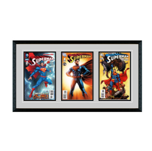 Wholesale Modern Premium Wooden Hanging Wall Comic Book <b>Frame</b> for Collectors Display - Product Image 3