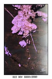 Natuurlijke Elegante Drijvende Patroon Decor Stenen Peer Bloesem Sneeuw Marmer High-End Universele Steen Voor Binnen En Buiten Op Maat - Product Image 5