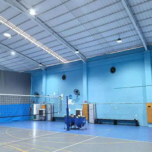 Cancha de Voleibol Interior Multiusos con Estructura de Acero - Instalación Versátil para Escuelas y Comunidades, Diseño Ecológico y Sostenible - Product Image 5