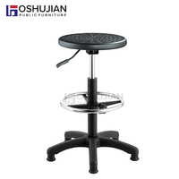 Tabouret médical ESD, chaise haute de laboratoire en mousse pu, mobilier industriel,