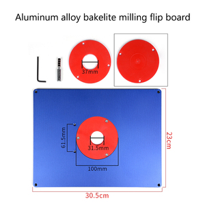 De escritorio máquina de grabado Flip Banco Hogar baquelita de Banco Placa de aleación de aluminio de madera Router <span class=keywords><strong>Mesa</strong></span> - Product Image 5