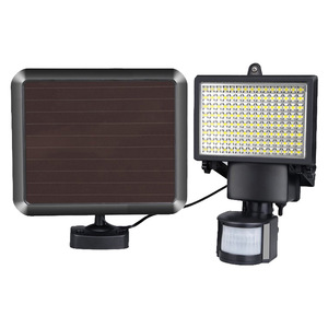 Solar Flood <b>Light</b> 120LED <b>Motion</b> <b>Sensor</b> Outdoor Garden Garage Wall Mount <b>LED</b> Lamp DC 12V Plastic Body CE Certified - Product Image 1