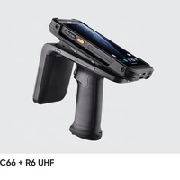 Escáner de Código de Barras 2D Portátil Chainway C66, IP65, Android 13, Impinj E710, WIFI/4G/BT, 4+64GB, Lector RFID UHF, Terminal Portátil
