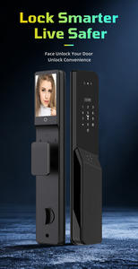 Cerradura Inteligente Glomarket Tuya con Reconocimiento Facial 3D, Huella Dactilar y Tarjeta, Aplicación Tuya Smart para Puertas de Madera/Acero - Product Image 2