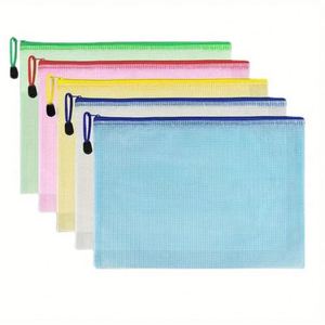 Custom Grid PVC Waterproof Zipper Bag for Puzzle Board Game Storage School and Office Supplies Folder - Product Image 2