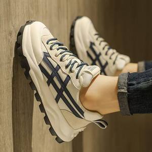 <span class=keywords><strong>Primavera</strong></span> 2025, zapatos deportivos y de ocio de gama alta para hombres de estilo retro, suela transpirable de alto agarre elevada para adolescentes - Product Image 1