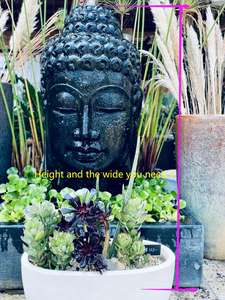 बिक्री के लिए बड़े आकार कांस्य बुद्ध प्रतिमा पानी के फव्वारे - Product Image 4