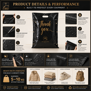 <span class=keywords><strong>Bolsa</strong></span> <span class=keywords><strong>de</strong></span> Plástico <span class=keywords><strong>de</strong></span> Alta Calidad para Compras con Logotipo Impreso Personalizado, <span class=keywords><strong>Bolsa</strong></span> <span class=keywords><strong>de</strong></span> Transporte <span class=keywords><strong>de</strong></span> Plástico HDPE con Asa Troquelada - Product Image 2