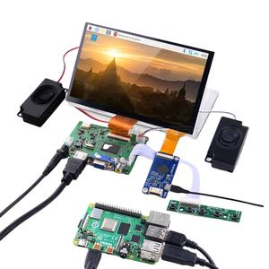 Touch Screen USB HDMI Monitor 7'' PC Screen Display For CCTV Raspberry Pi - US