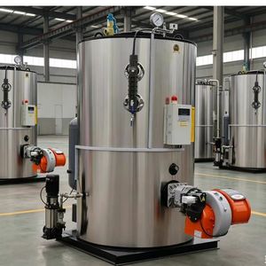 Générateur de vapeur à <span class=keywords><strong>gaz</strong></span> à démarrage rapide 50 kg/h, chaudière à vapeur verticale 35 kW pour la cuisson et la cuisson à la vapeur à petite échelle - Product Image 2