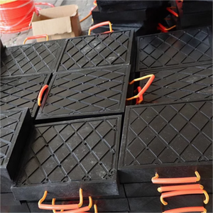 แผ่นรองรับเครน Sujie UHMWPE ทนทานสูง แบบพกพา รูปทรงกลม/สี่เหลี่ยม - Product Image 1