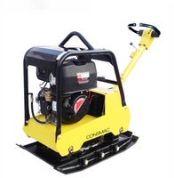 Nouvelle Plaque Compacteuse Monodirectionnelle avec Moteur Honda Haute Puissance et Réservoir d'Eau de 12L pour Utilisation en Construction