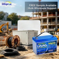 Batterie de chariot élévateur au phosphate de fer et de lithium de qualité supérieure, cycle profond, 12V 120AH, pour centre de distribution, longue durée de vie, CE FCC RoHS OEM ODM