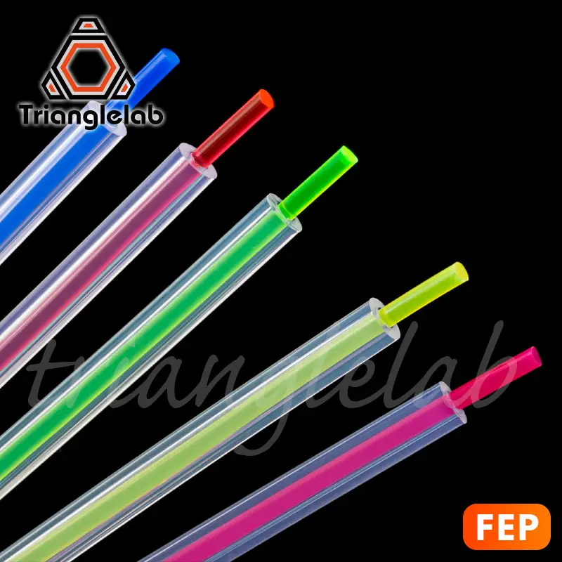 Trianglelab High Transparency FEP Tube MMU2.0 for ender-3 i3 anet mk8 Bowden Extruder 1.75mm filament ID2mm OD4mm non-PTFE