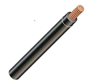 THWN / THHN insulated nylon sheath cable 600V 8 / 10 / 12 awg single core pure copper wire household cable
