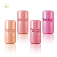 Vente en gros d'eau de refroidissement longue durée Teinte gelée Teinte pour les lèvres et les joues PH Changement de couleur Maquillage Jelly Blush Stick