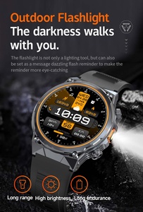 Người đàn ông của không thấm nước <span class=keywords><strong>Android</strong></span> Smartwatch với thời trang AK81 màn hình cảm ứng nhiều thể thao Chế độ trả lời cuộc gọi chức năng IP67 tiêu chuẩn - Product Image 4