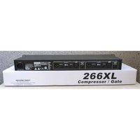 Compresseur audio professionnel 266XL 266XS, filtre anti-bruit, double canal, montage en rack, processeur de son dynamique pour scène, studio, karaoké