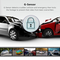 Mini Dash Cam G-sensor Dashcam WiFi T2 1440P Voiture Boîte Noire 150 Grand Angle G-sensor Caméra De Voiture