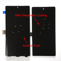 Pantalla OLED Super AMOLED para Teléfono Móvil Note 10, Negra, para Samsung Galaxy Note10, Pantalla LCD Táctil de Repuesto