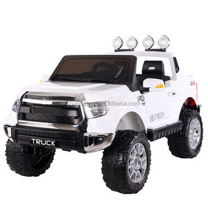 12v电池供电婴儿玩具车2座大皮卡遥控骑在车上大孩子电动驾驶 - Product Image 1