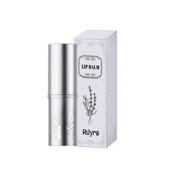 Cosmetic Custom Silver Foil Lip Balm Lipstick Lip Butter Balm
