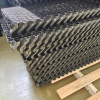 Nouvelles persiennes d'admission d'air en PVC pour tours de refroidissement persiennes d'entrée 65mm 85mm 130mm pour usine de fabrication
