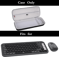 Étui rigide personnalisé pour clavier, sac de transport pour la plupart des claviers, boîte de rangement protectrice avec poignée (étui seul)