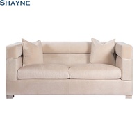 202410 Kollektionen Shayne Möbel ODM Aus gezeichneter Luxus Anpassen Wohnzimmer Ecksofa weißes Leder moderner Liebes sitz