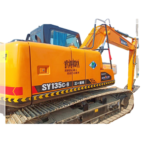 Excavatrice d'occasion originale SY135C-9 Sany SY135C 13 tonnes sur chenilles pelleteuse d'occasion machines de construction vente bon marché - Product Image 1