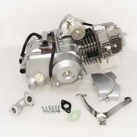 Moteur 150CC Semi-Automatique 3+1 (3 Vitesses Avant + Marche Arrière) Démarrage Électrique pour VTT, Karting, Buggy, UTV, Moto