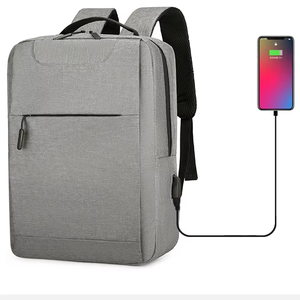 Mochila para ordenador portátil de gran capacidad personalizada de fábrica, mochila de negocios con carga USB, mochila para ordenador portátil - Product Image 6