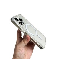 Coque de téléphone magnétique détachable et remplaçable, nouvelle mode, antichoc, protection intégrale, vente en gros, 2 en 1 TPU+PC pour iPhone