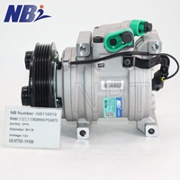 Compresseur de climatisation automobile NBT 12V NB110019 pour Kia Picanto Morning OE 97701XXXXX, neuf, haute qualité, garantie 1 an