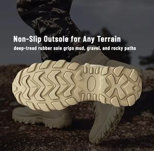 Bottes tactiques respirantes à tige haute pour hommes, bottes durables pour les forces spéciales, randonnée et entraînement <span class=keywords><strong>en</strong></span> plein air - Product Image 6