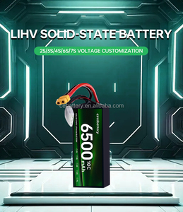 Batería Lipo 3S 4S 6S 12S de Estado Semisólido para Avión RC, 5500mah 6500mah 10000mah HV 4.45V 10000mah-6S, Precio Económico - Product Image 3