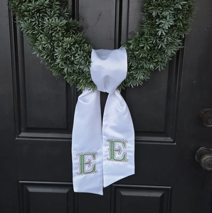 Cintas de Algodón con Monograma para Cestas de Regalo, Lazos Personalizados para Conjuntos de Ropa de Bebé Recién <span class=keywords><strong>Nacido</strong></span> - Product Image 1