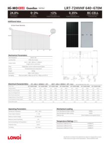 Lgi Himo X10 panel tenaga surya wajah, modul fotovoltaik teknologi Hpbc 660 665W 670W 2.0 W panel surya wajah Tinggi - Product Image 3