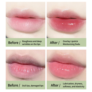 Vente en gros de <span class=keywords><strong>baume</strong></span> à lèvres pour l'hydratation et la reconstitution de l'<span class=keywords><strong>eau</strong></span> Ensemble de rouges à lèvres pour améliorer les rides des lèvres et <span class=keywords><strong>sans</strong></span> couleur - Product Image 4