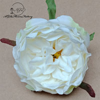 Qualité Soie Pivoine Têtes De Fleurs Roses Artificielles Toile De Fond De Mariage Arrangements Floraux Événement Décor En Gros Fabricant