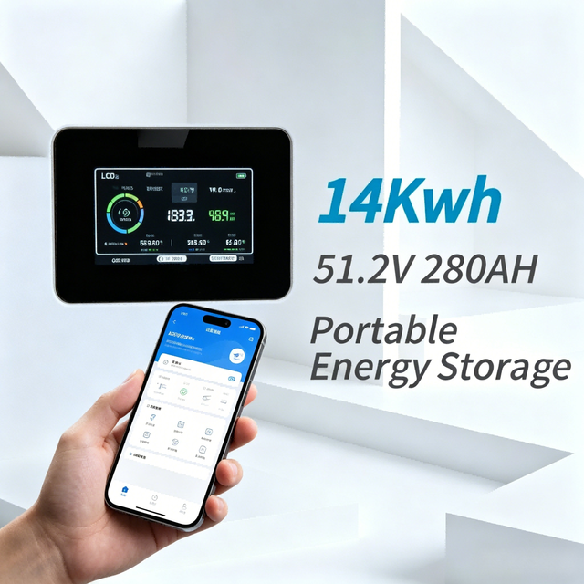 JINGSHI Advanced Control Rugged Handle 14kWh 51.2V 280Ah LiFePO4 Stackable Split System Residential Use OEM Custom